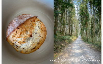 Frisches Brot und ein Waldspaziergang…
